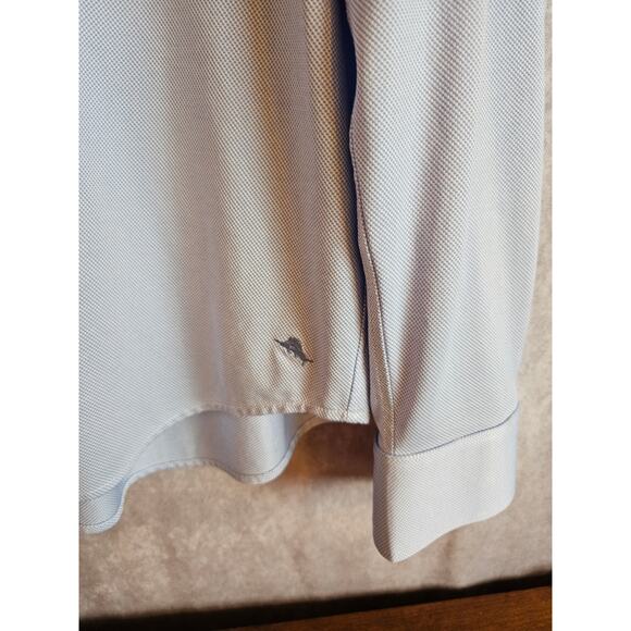 Tommy Bahama Men's The Lucio Stretch L/S Button Up Dress Shirt. Blue. Size XL - Picture 2 of 5